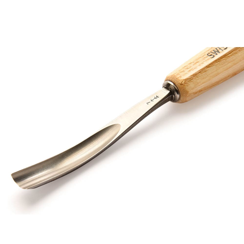 #7 Sweep Bent Gouge 10 mm Intermediate Size