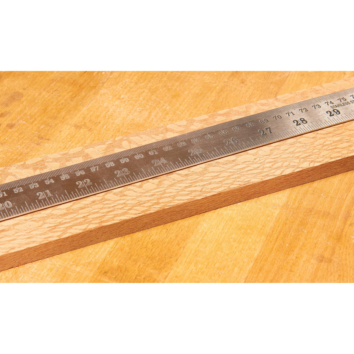 Stainless Steel Cabinetmaker's Rule