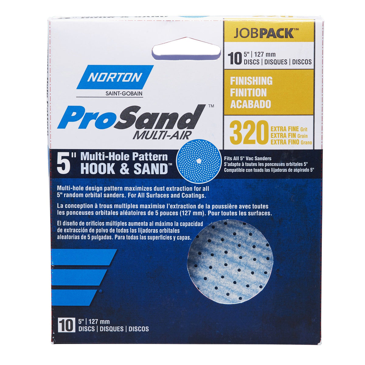 ProSand Multi Air Hook and Loop Sanding Disc