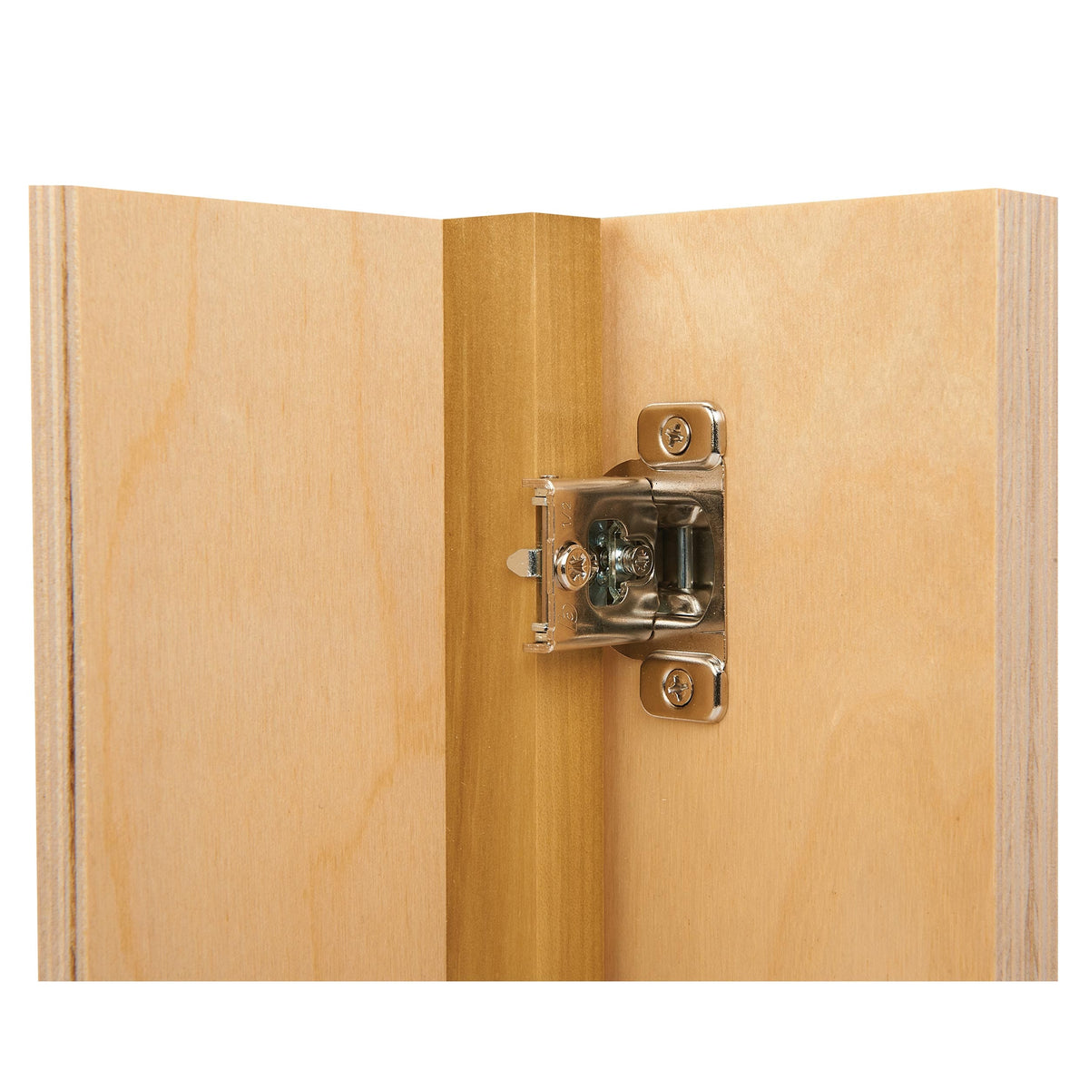 Compact Face Frame Hinge - 1/2" Overlay - 1 Pair