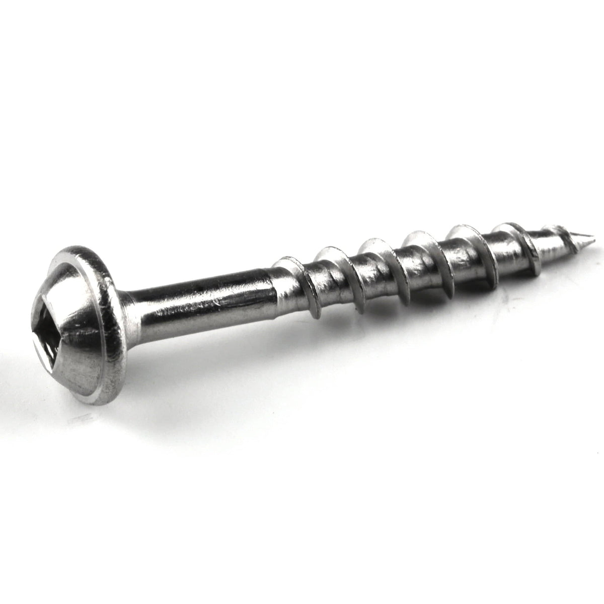 Pocket Hole Screw - Coarse - Square Drive - 305 Stainless Steel