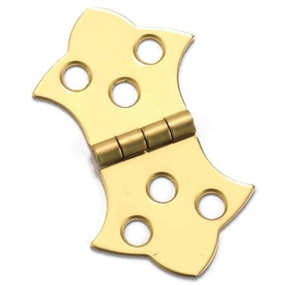 Miniature Hinge Open with Screws - Pair