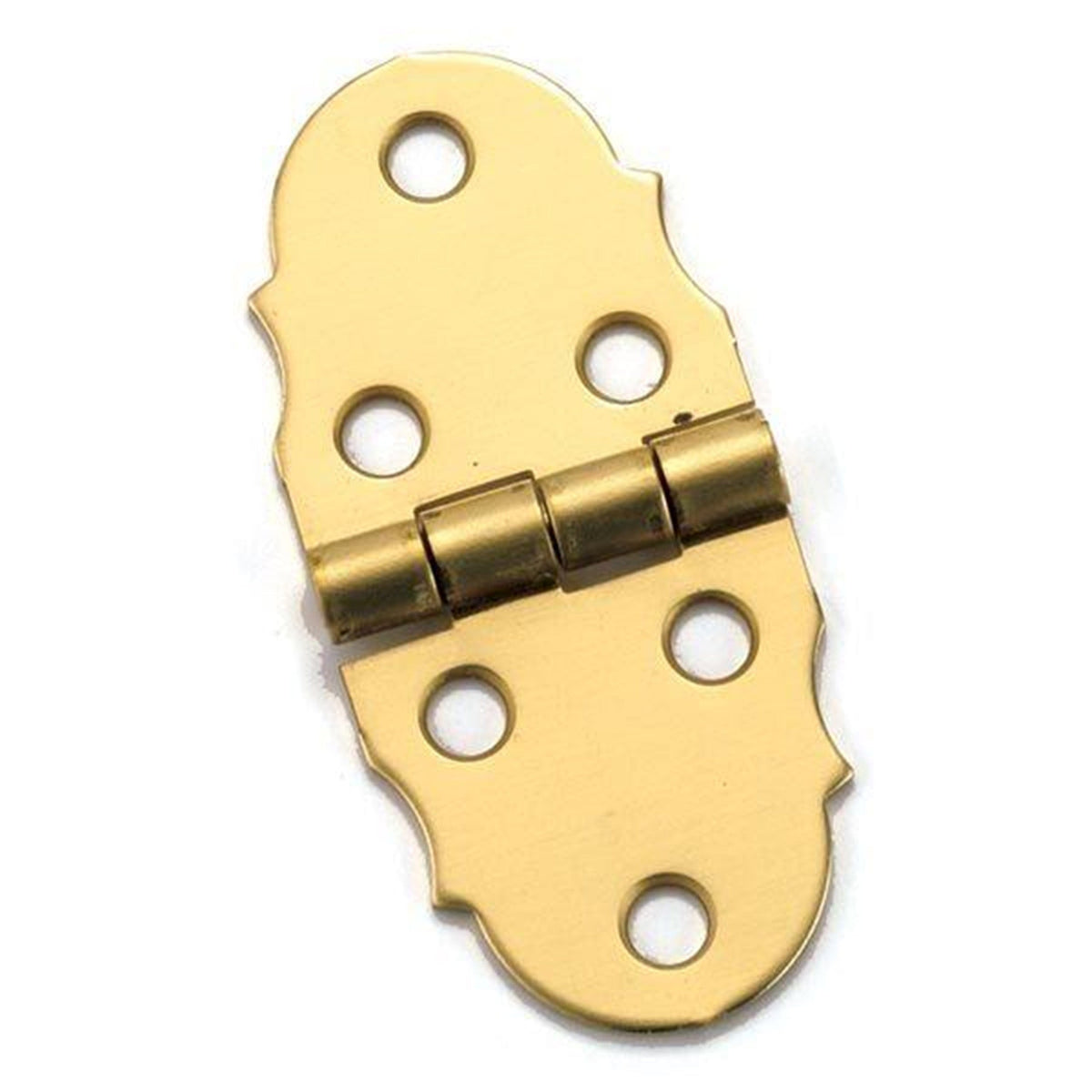 Miniature Hinge Open with Screws - Pair