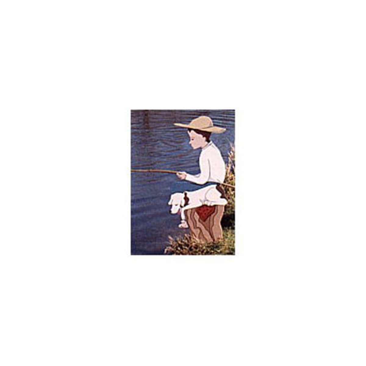 Woodworking Project Paper Plan to Build Boy Fishing
