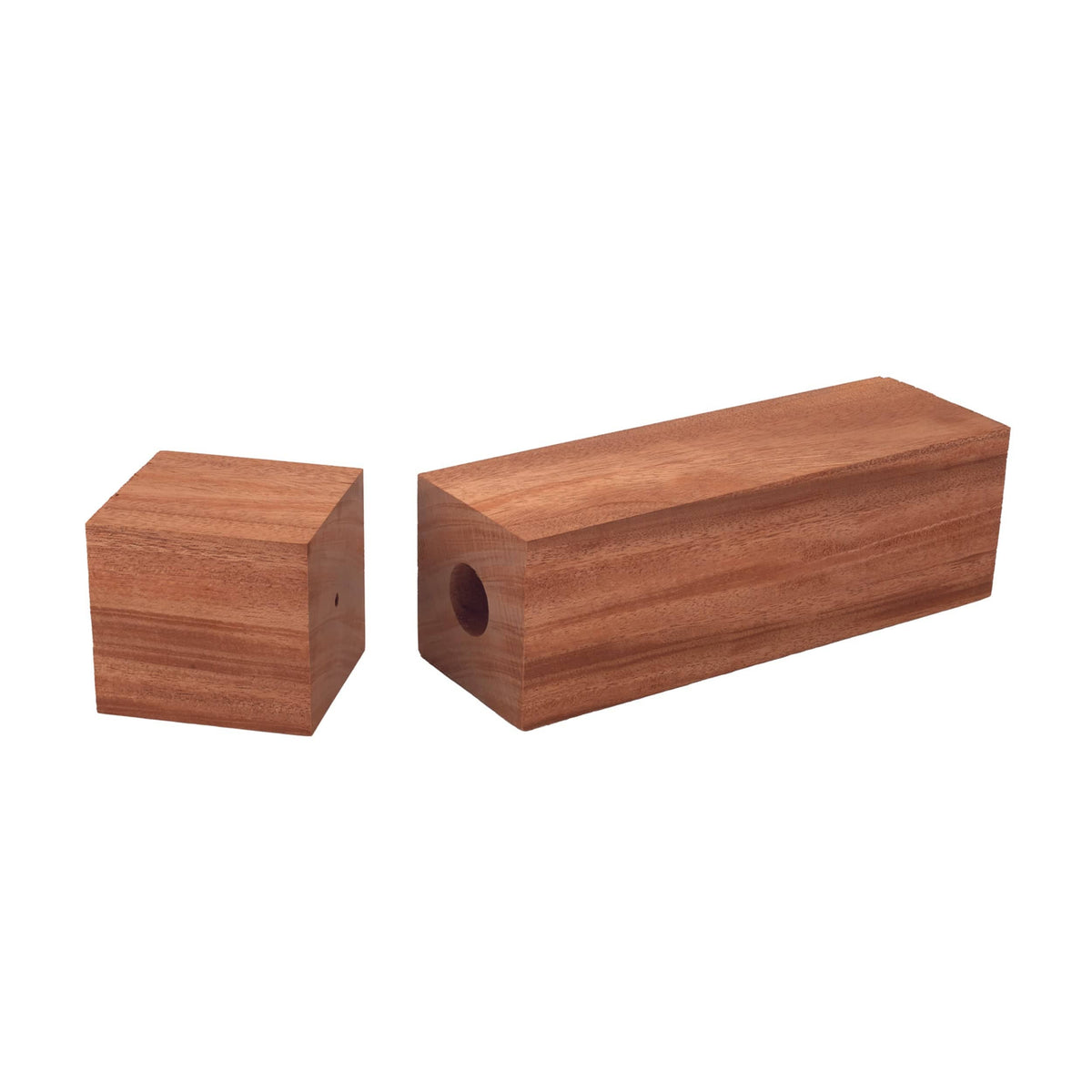 Pre-Drilled Peppermill Blank - 3" x 3"