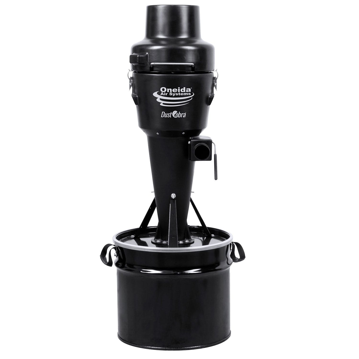 Dust Cobra High-Pressure Full-Unit HEPA Cyclone Dust Collector - 17 Gallon