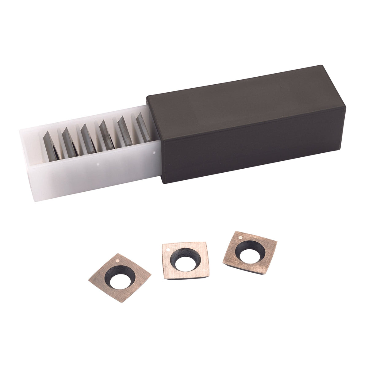 Replacement Carbide Inserts for Byrd Shelix Cutterheads - 10 Pack