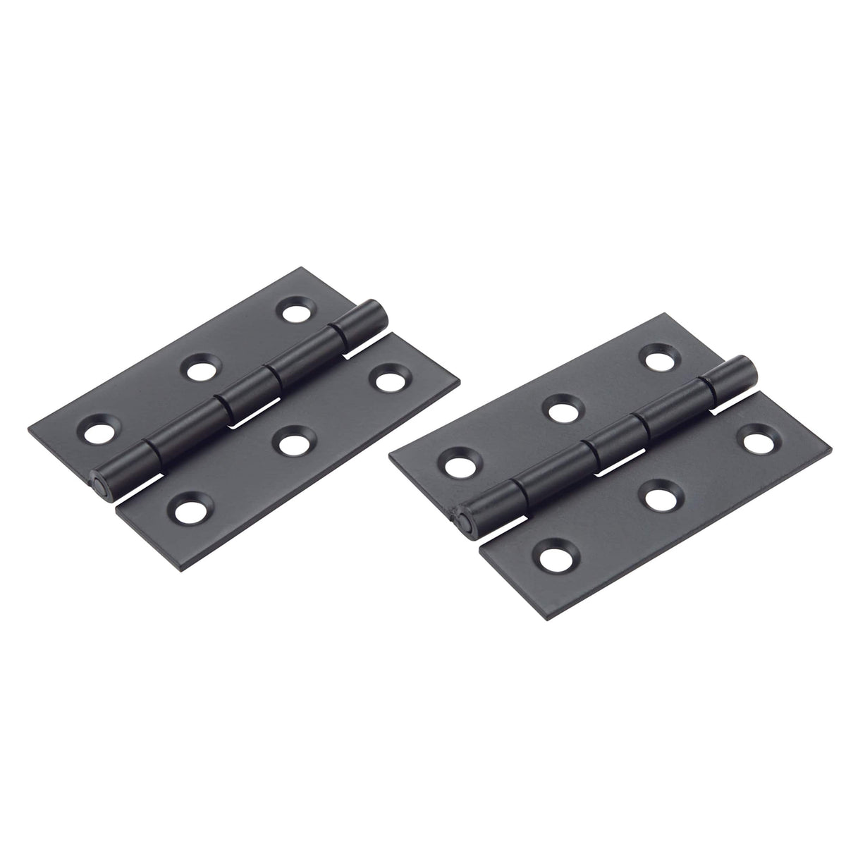 Narrow Hinge - 2" L x 1-3/8" - Open with Screws - Pair
