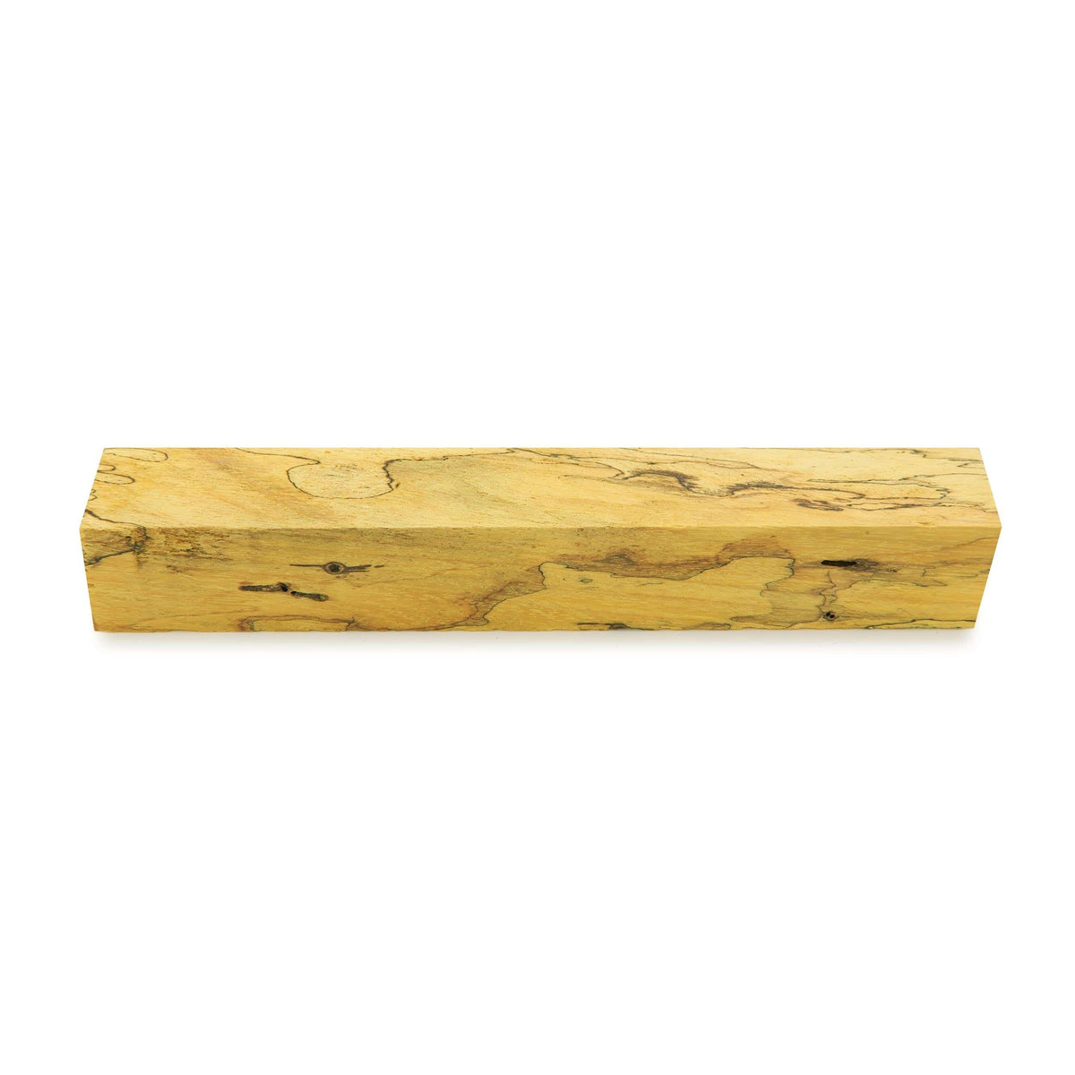 Stabilized & Dyed Spalted Tamarind Pen Blank - 3/4" x 3/4" x 5"