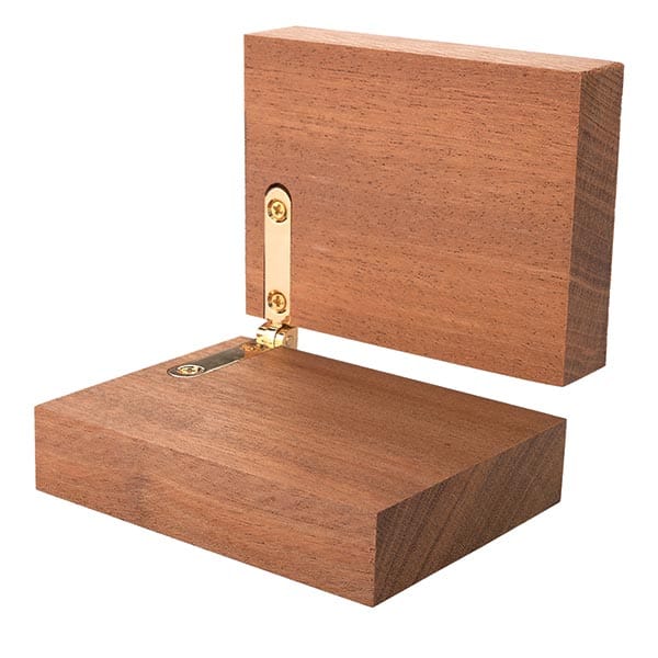 Side Rail Hinge - Brass - Pair
