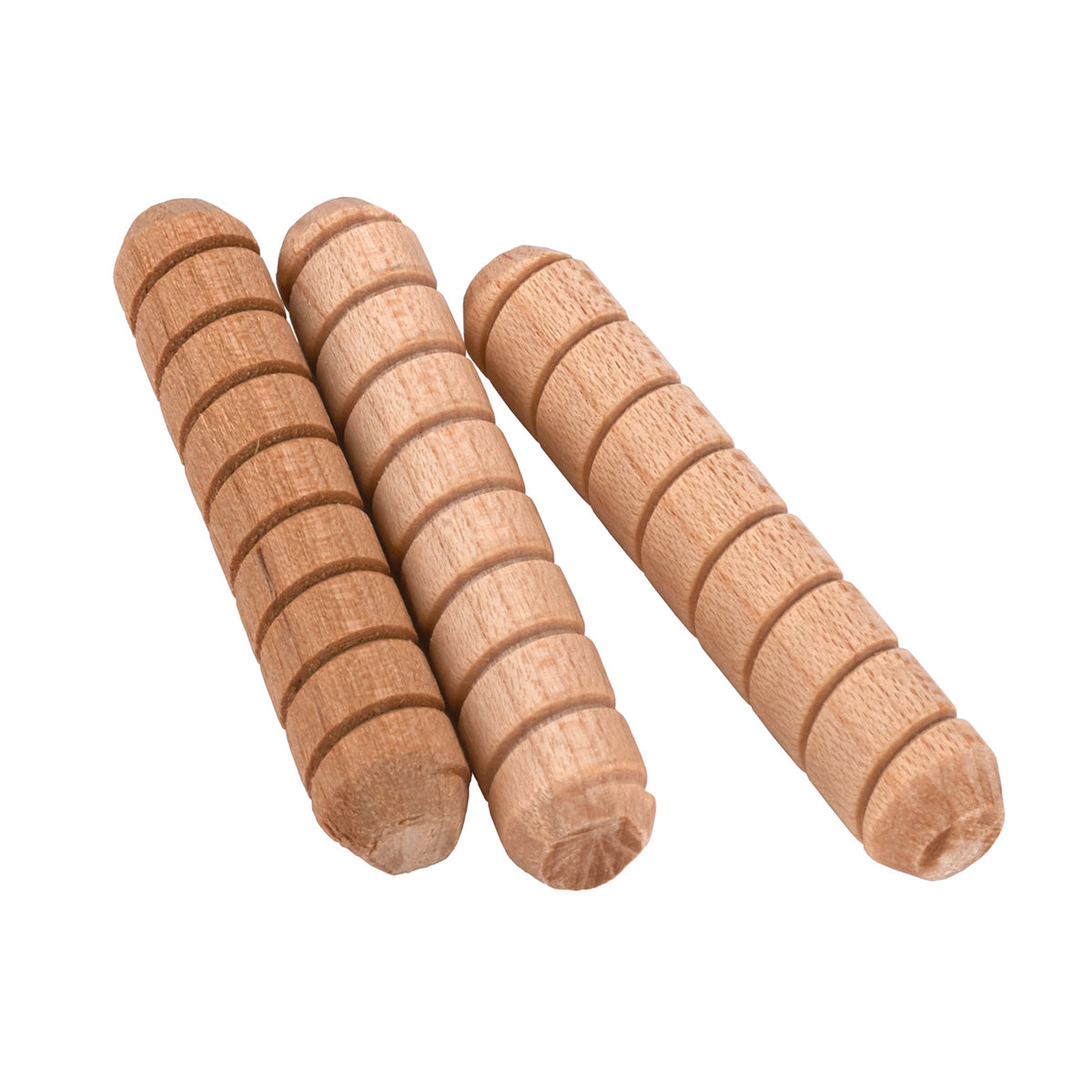 Spiral Groove Wood Dowel Pins