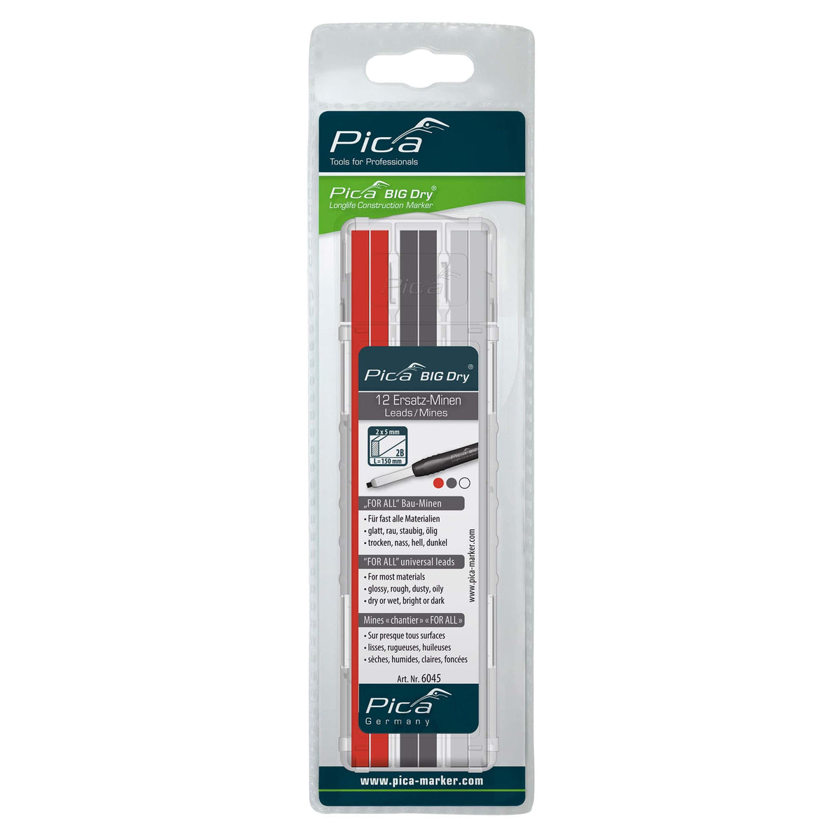 BIG Dry Graphite Refill - 12 Piece