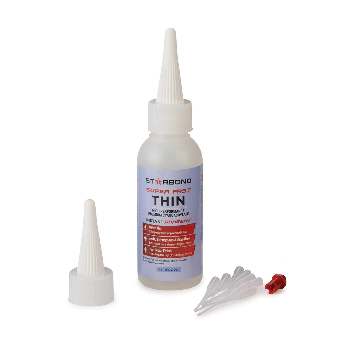 EM-02 Super Fast CA Glue - Thin - 2 oz