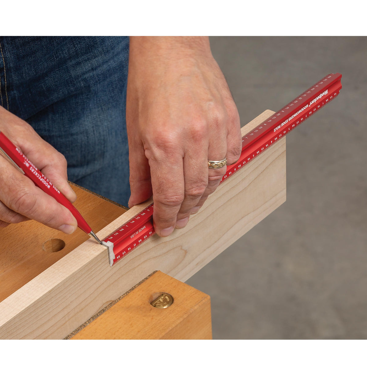 Edge Rule with Stop - 12"