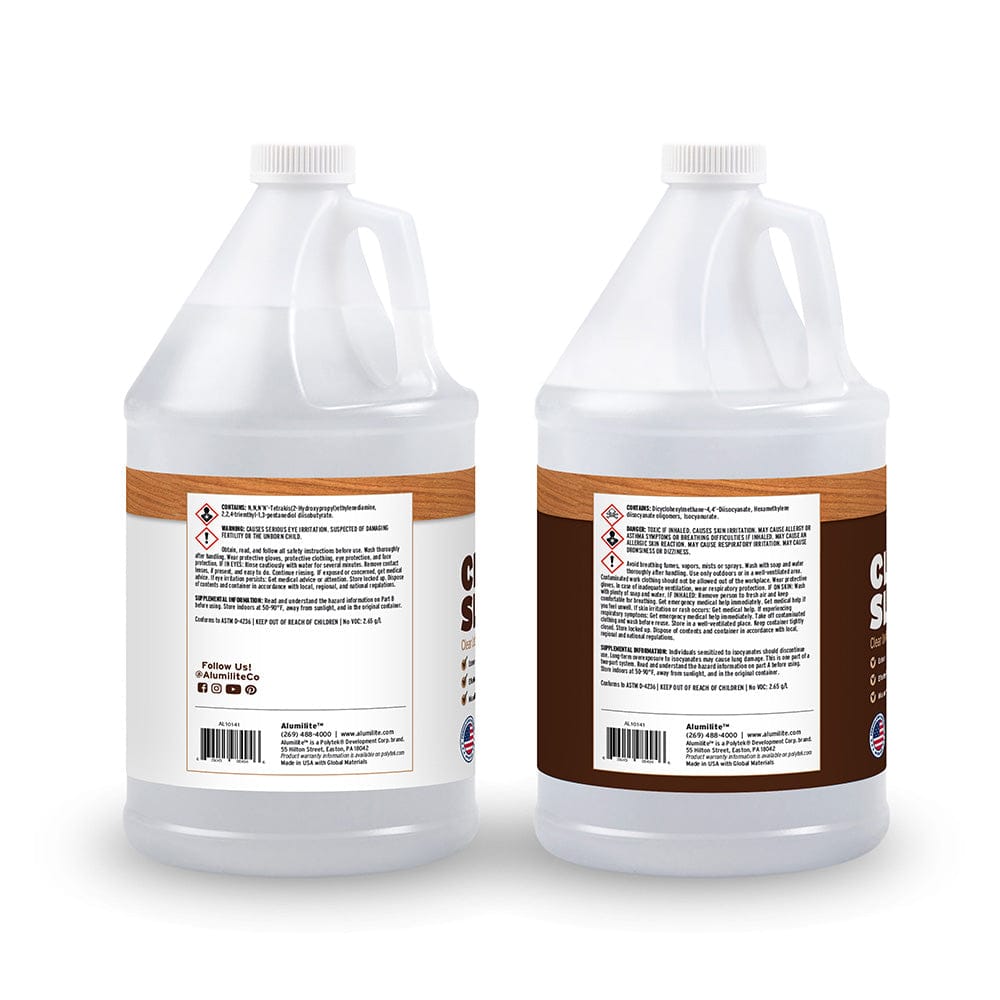 Clear (Slow) 12-Minute Urethane Casting Resin Kit