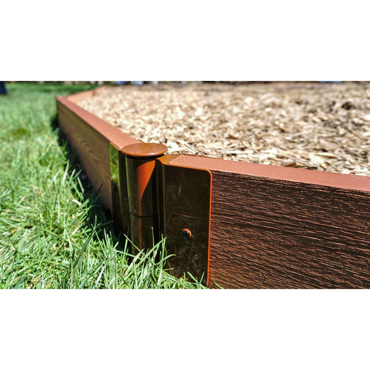Classic Sienna Straight Playground Border 16’ – 2” profile