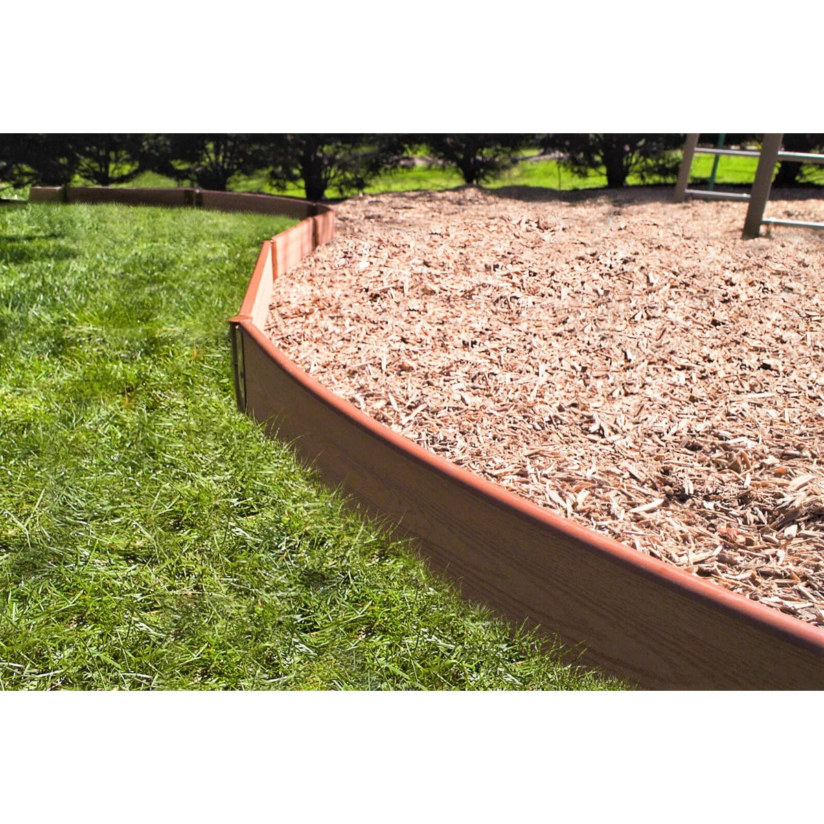Curved Playground Border 16’ – 1” profile