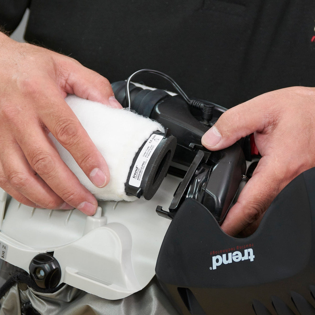 Air Circulating Face Shield
