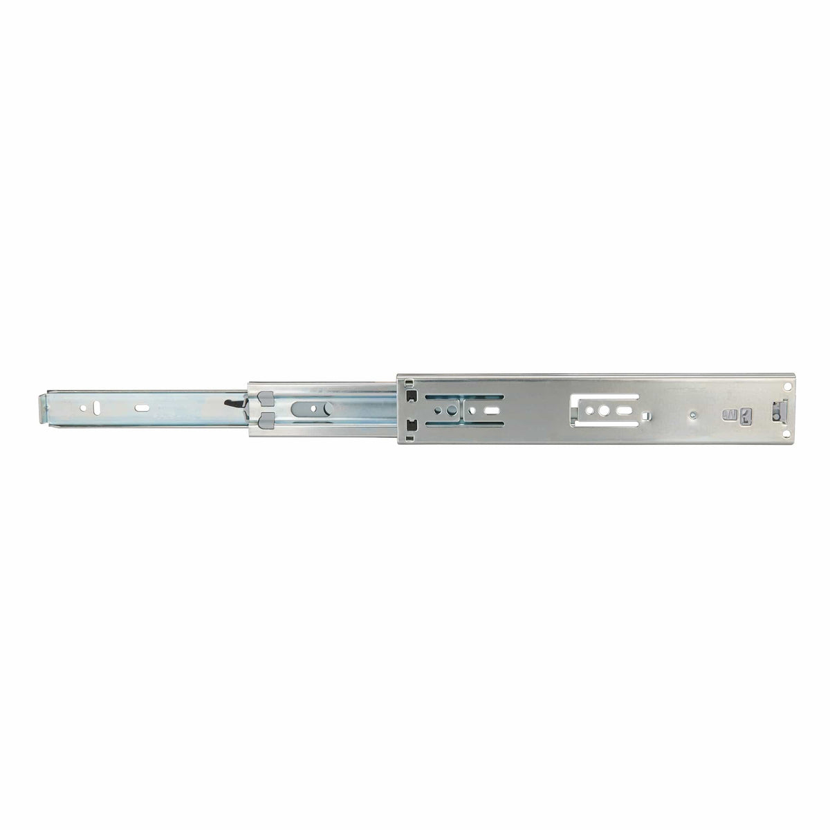 Push-to-Open Full Extension Side Mount Drawer Slide - Model 3M89 - Pair
