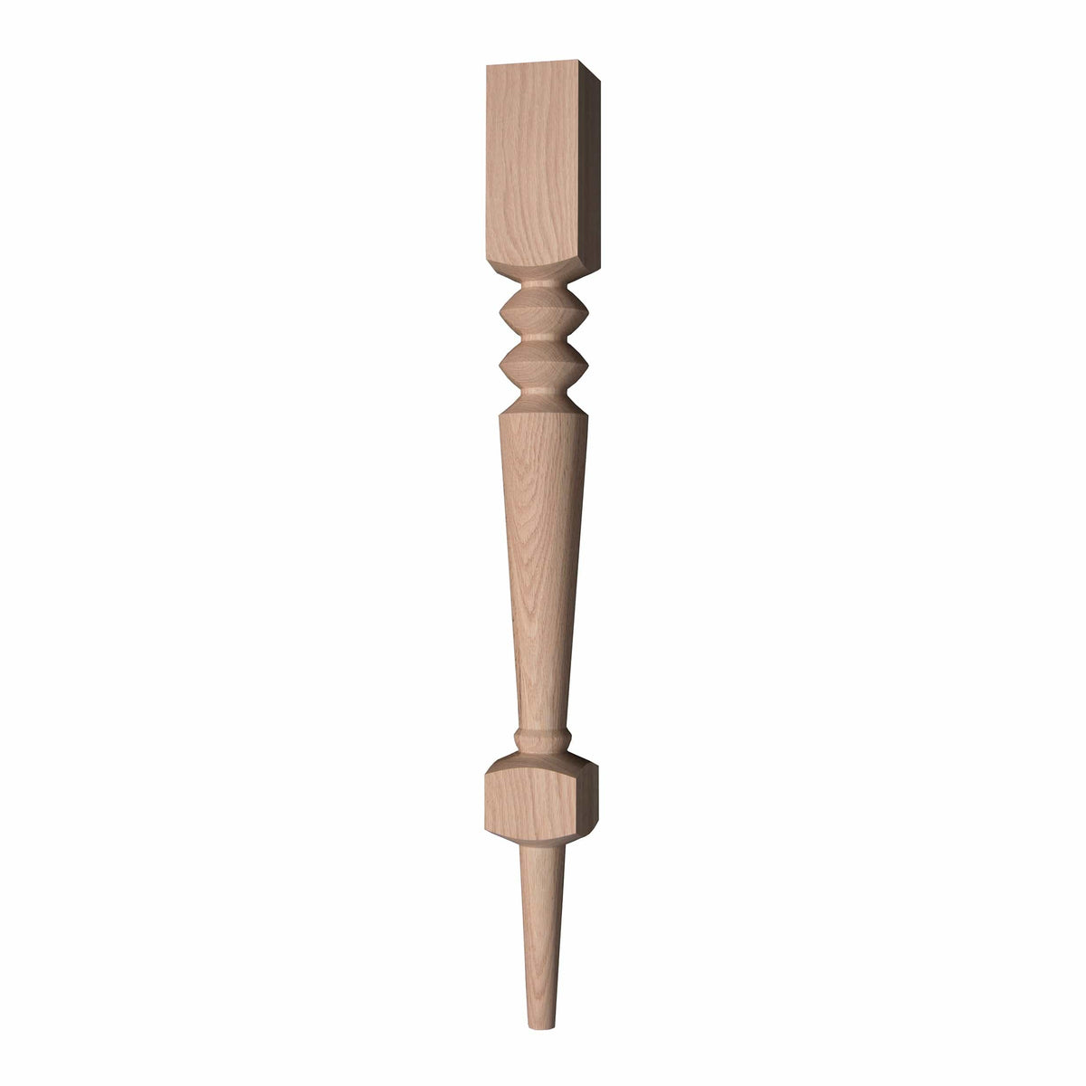 Abaco Island Leg - 35-1/2" x 3-1/2" x 3-1/2"