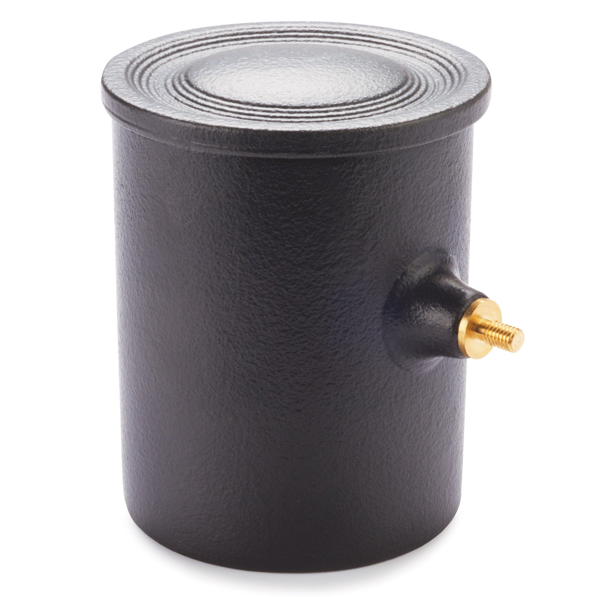 Ceramic Coffee Mug Turning Kit w/ Ceramic Lid - Black and Tan - 12 oz