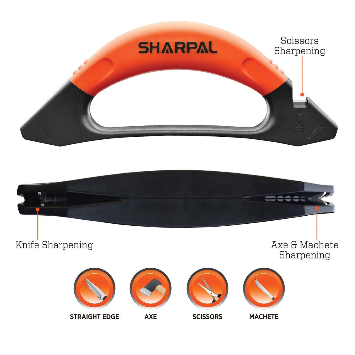 3-in-1 Knife Axe and Scissors Sharpener