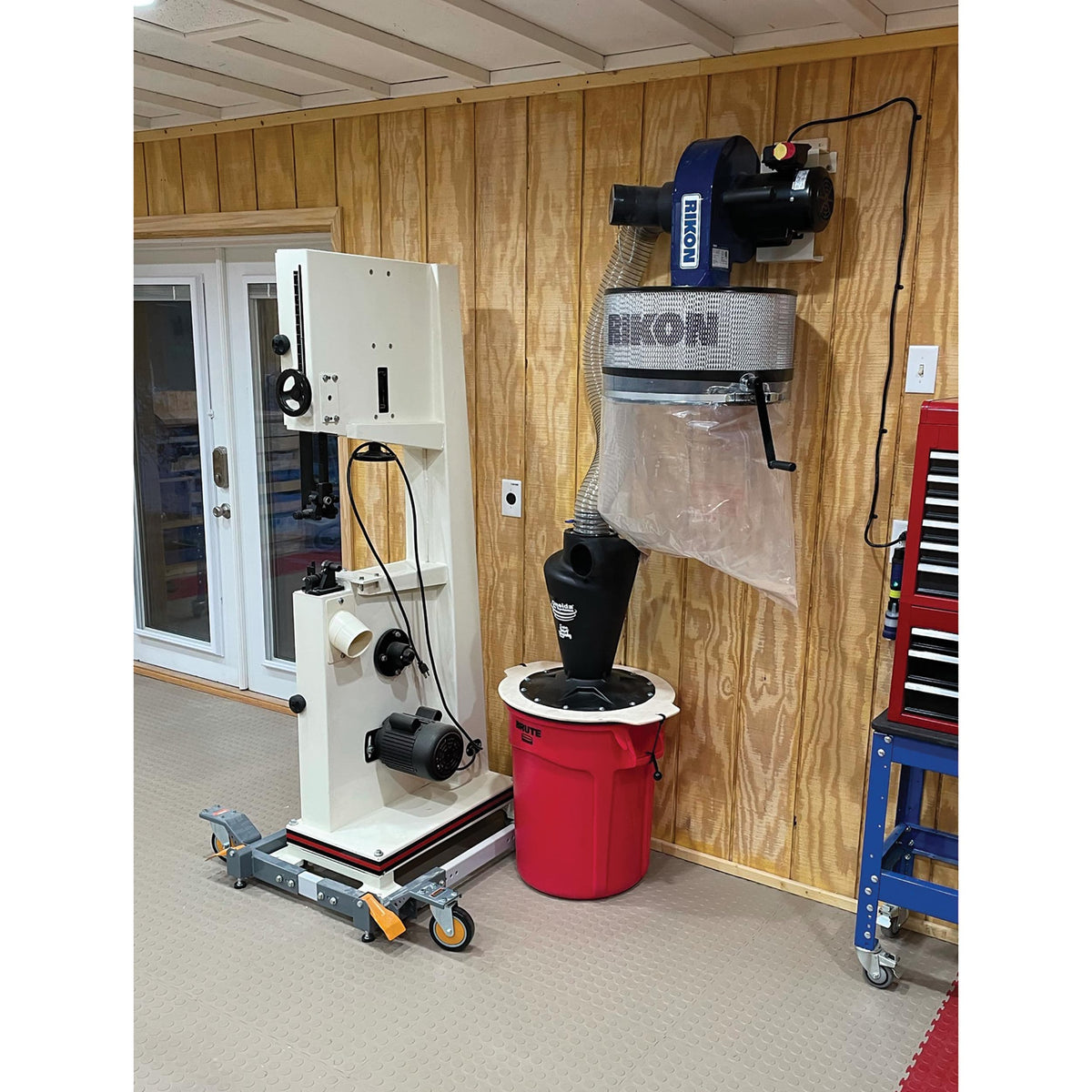 Wall Mount Dust Collector - 1 HP