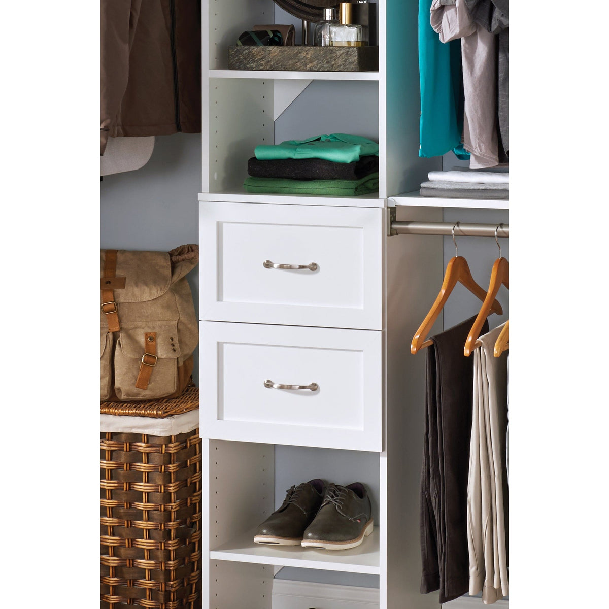 SuiteSymphony 16" W x 10" H Drawer, Pure White