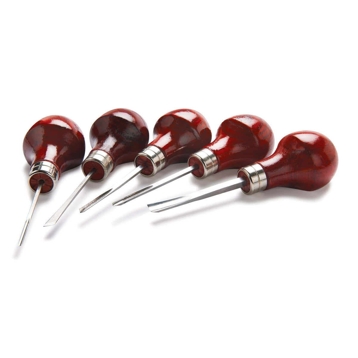 Palm Carving Tools Set B - 5 Piece