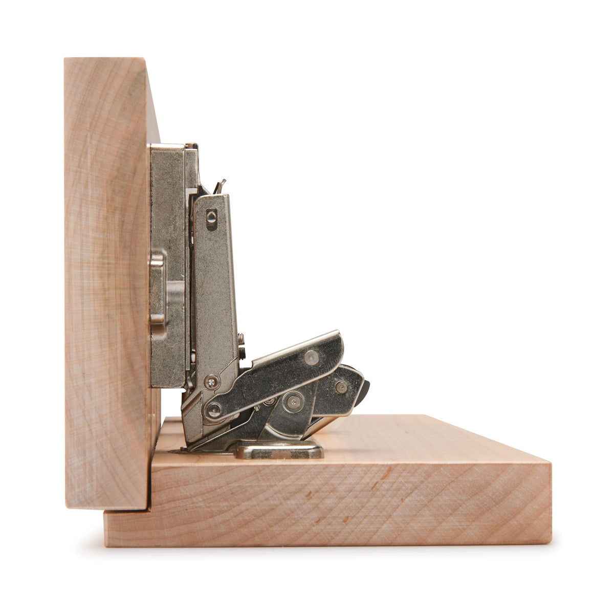 Soft Close Hinge - Face Frame or Frameless - Nickel Plated - 110 Degree - 1/2" Lipped - 1 Pair