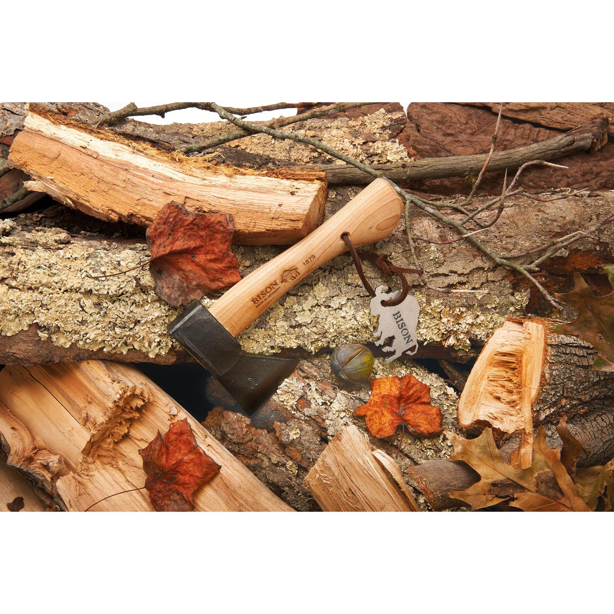 Trekking Hatchet with Leather Sheath - 9.44" OL