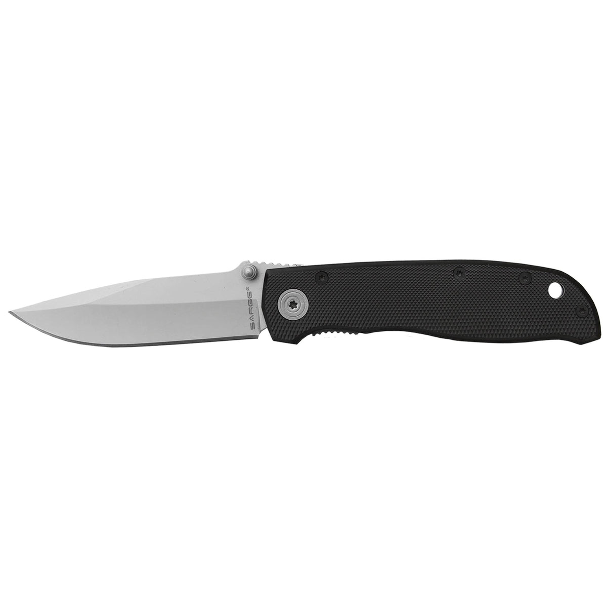 Black Diamond - Anodized Aluminum Folder Knife, Stainless Steel 3-1/4" Blade