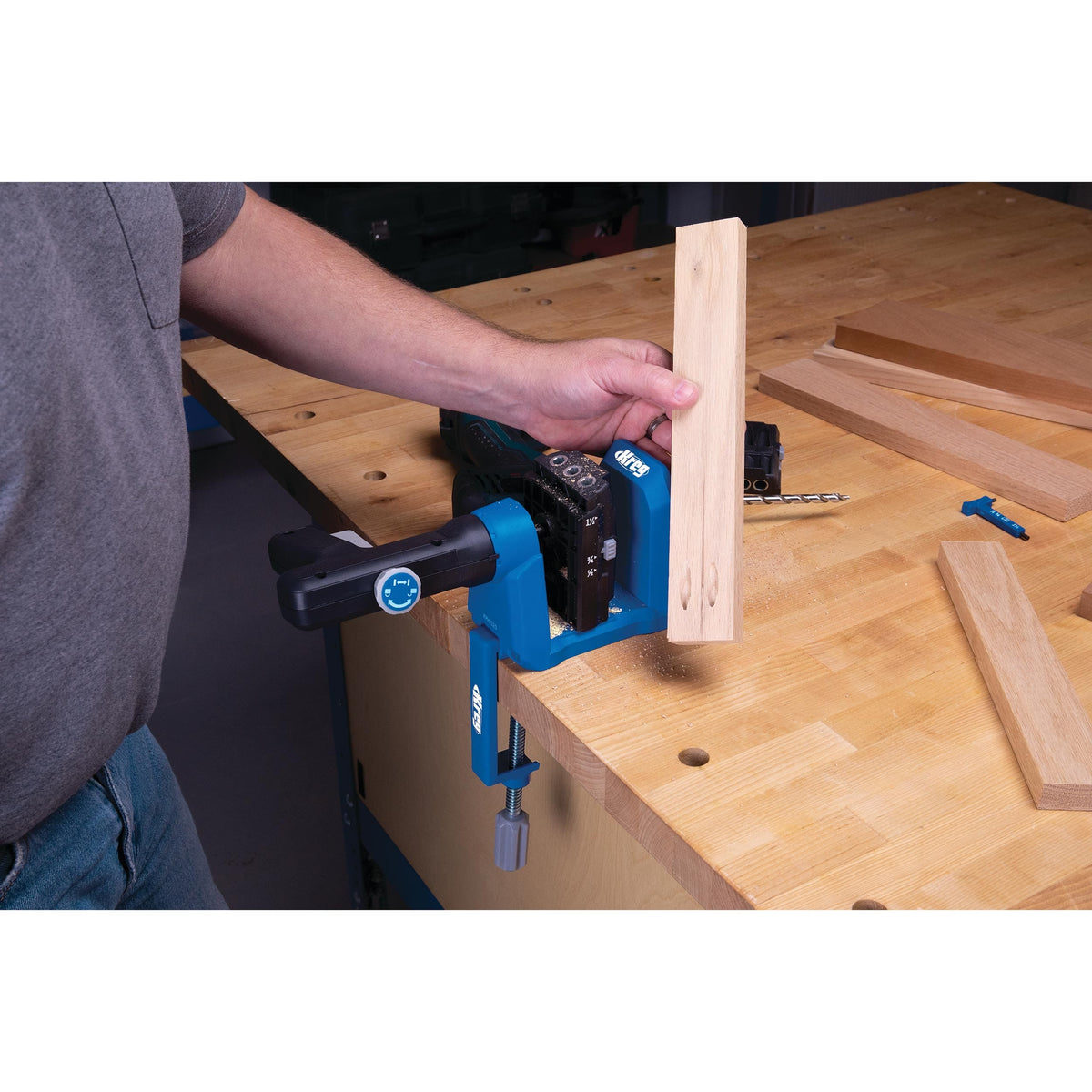 Micro-Pocket Drill Guide Kit For 500-Series Pocket-Hole Jig