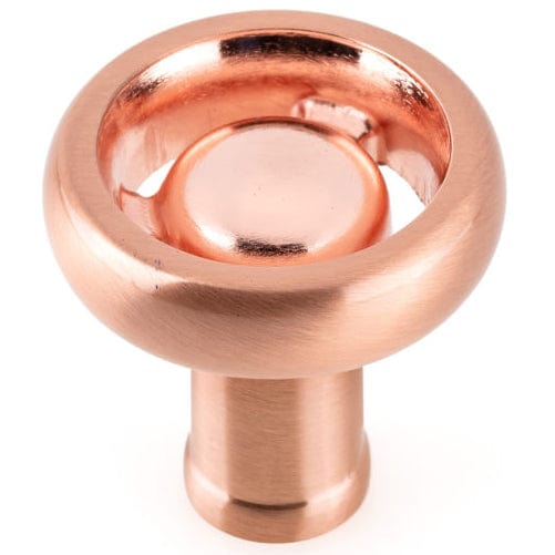 Eclectic Knob - 1-13/32" D - Rose Gold
