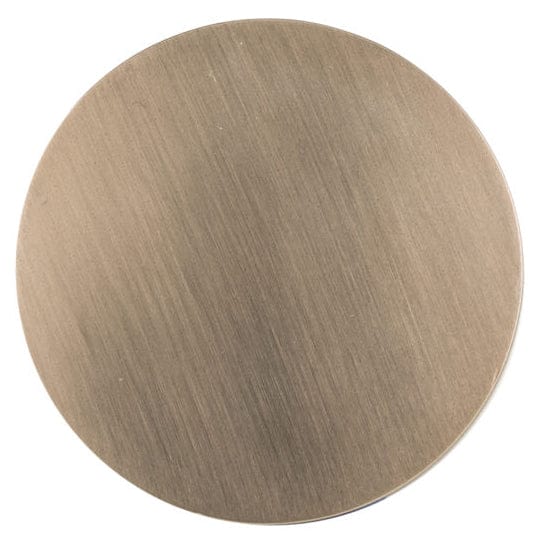 Contemporary Knob, 1-23/32" D, Champagne Bronze