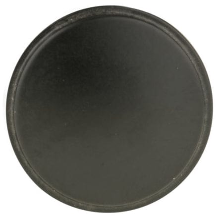 Contemporary Knob - 1-11/32" D - Matte Black