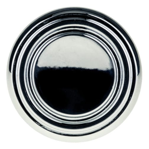 Contemporary Knob, 1-5/16" D, Chrome