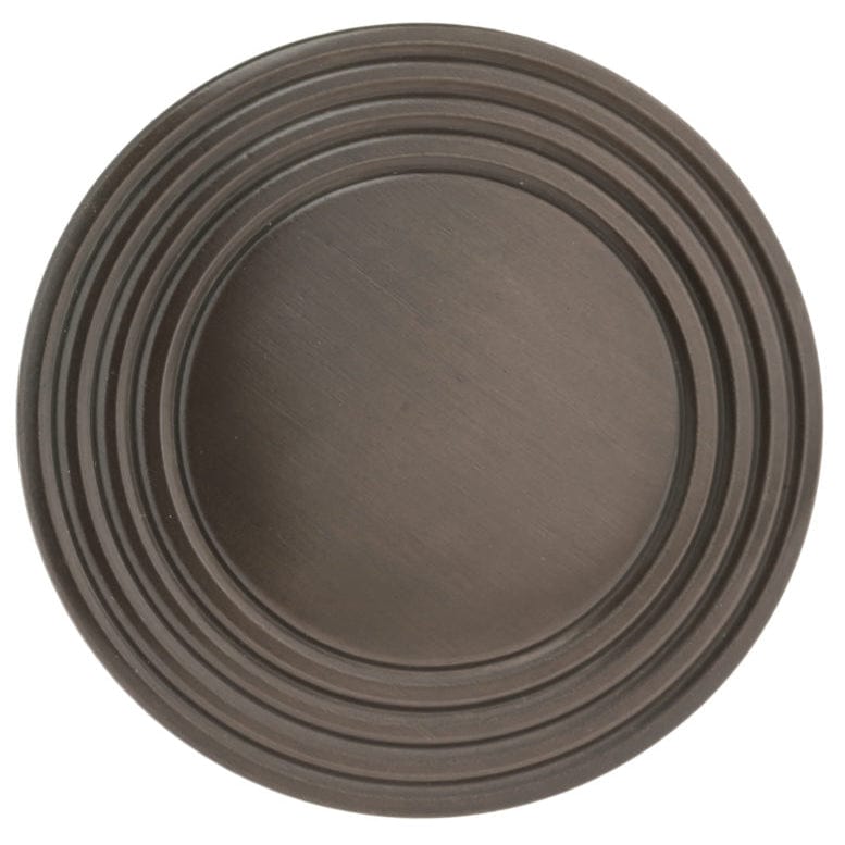 Transitional Knob, 1-1/4" D, Honey Bronze