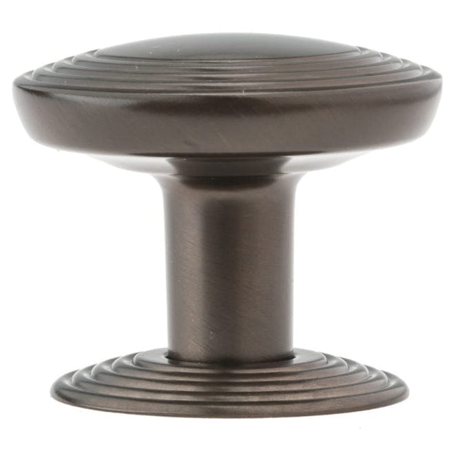 Transitional Knob, 1-1/4" D, Honey Bronze