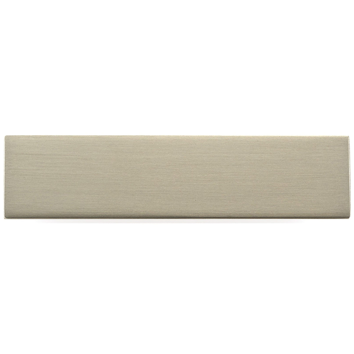 Contemporary Knob, 2-3/4" x 21/32", Brushed Nickel