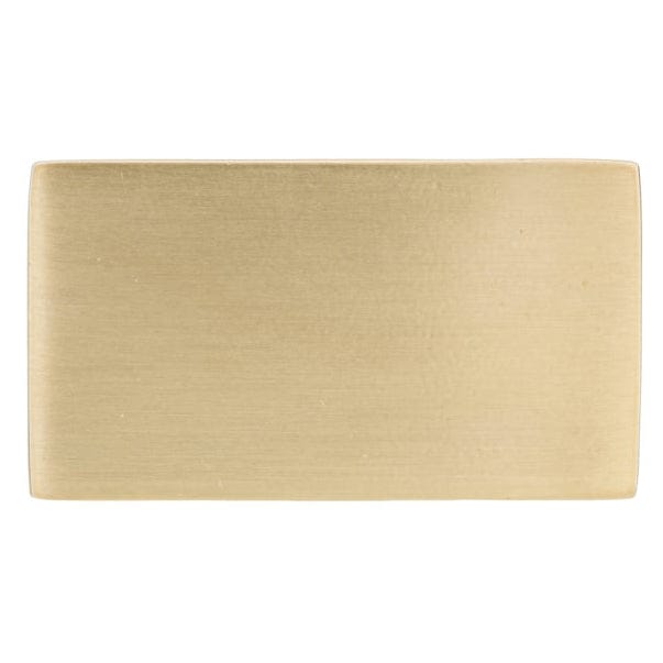 Contemporary Knob, 1-9/16" x 7/8", Champagne Bronze