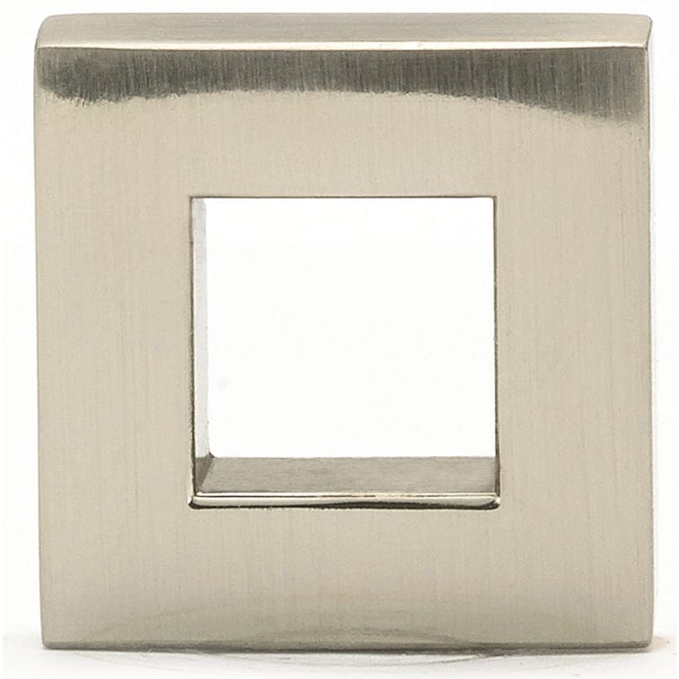 Contemporary Knob, 31/32" x 5/16", Brushed Nickel
