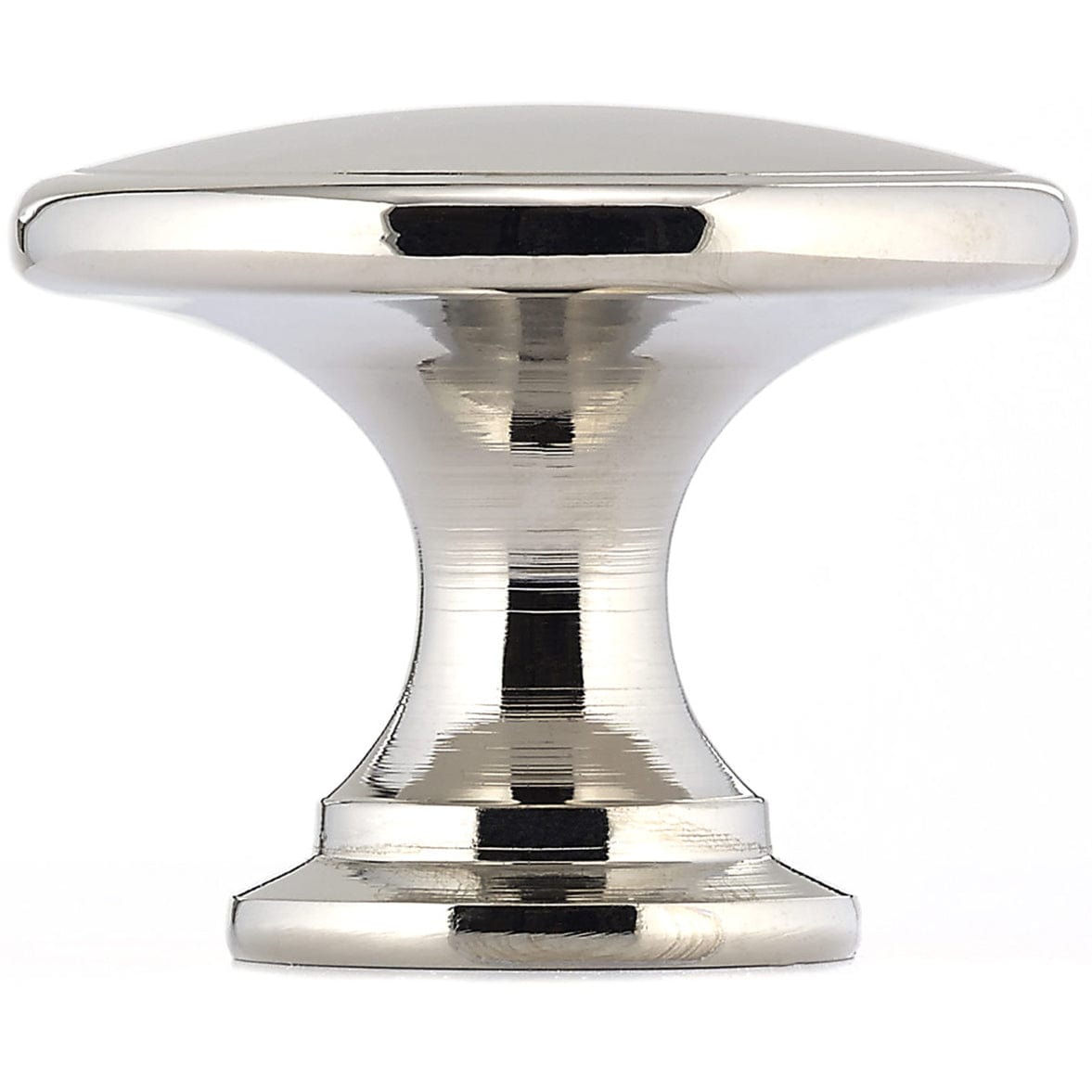 Traditional Knob, 1-3/4" D, Polished Nickel