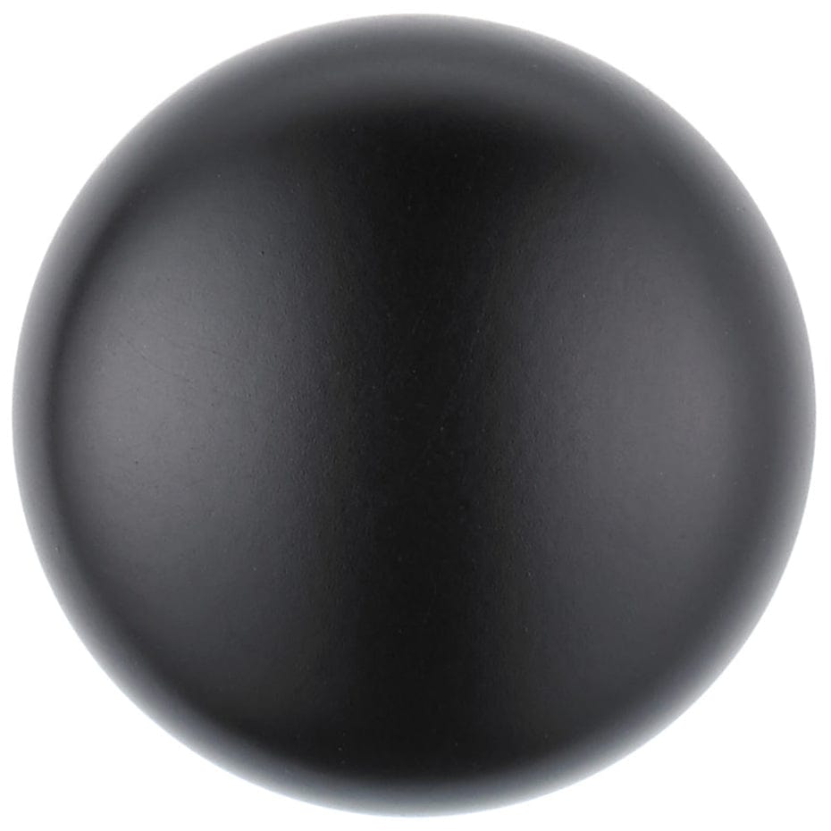 Traditional Knob, 1-1/4" D, Matte Black