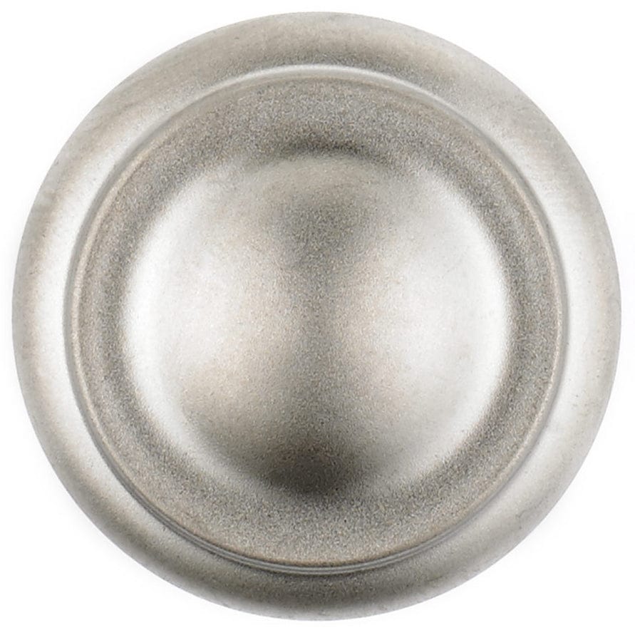 Traditional Knob, 1-3/16" D, Matte Nickel
