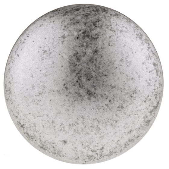 Contemporary Knob, 1-9/16" D, Pewter