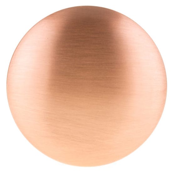 Contemporary Knob - 1-9/16" D - Rose Gold