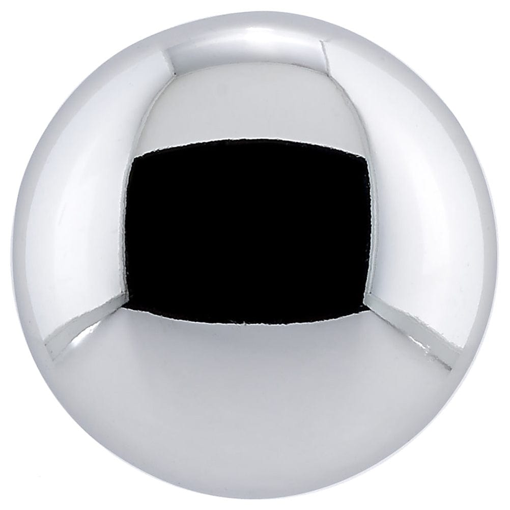 Contemporary Knob, 1-1/4" D, Chrome