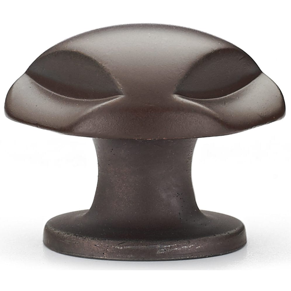 Traditional Knob, 1-5/16" D, Rust