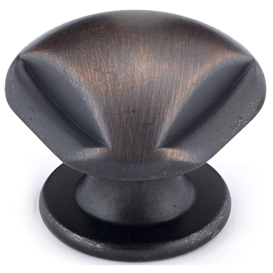 Traditional Knob, 1-5/16" D, Brushed Oil-Rubbed Bronze
